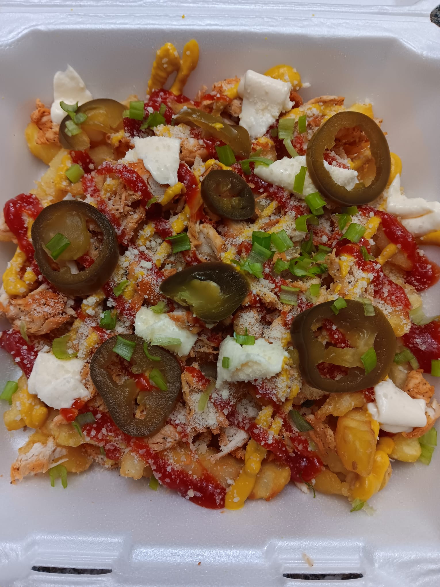 Papitas Locas (with or without chicken)